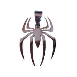 Assorted stainless steel pendants and charms