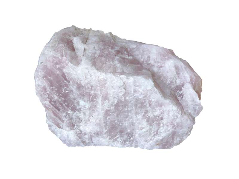 Rough Rose quartz, Malawi, 24 x 20 x 35cm, 31kg