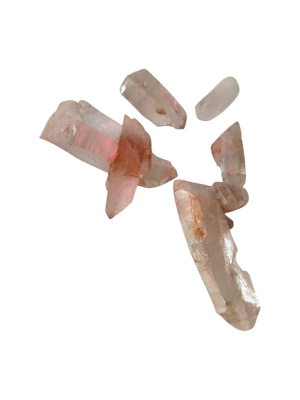 Clear quartz points, Ceres in Western Cape, 3-5.5cm