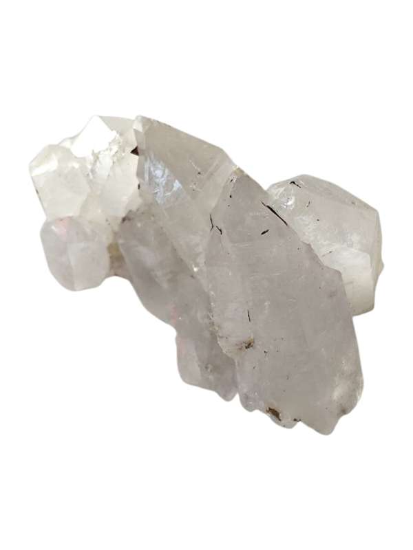 Quartz cluster with a couple of double terminated points, Ceres in Western Cape, 4.1 x 2.2 x 2cm