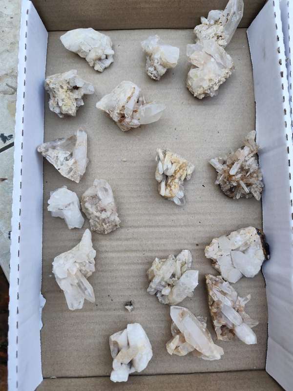 Clear Quartz cluster, Ceres in Western Cape, 22-46grams
