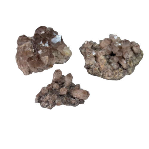 Hematoid Quartz cluster, Rosslyn, Pretoria, 4-5cm long