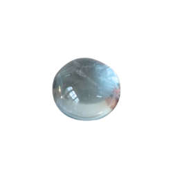 Aquamarine cabochon stone, Round, 1-1.4ct