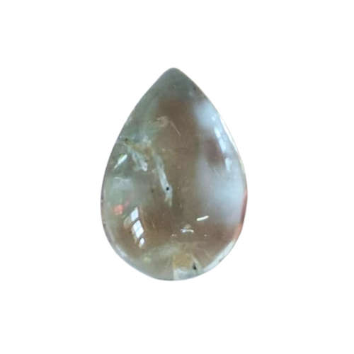 Aquamarine cabochon stone, Pear, 1.8-2.16ct