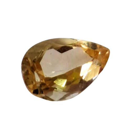 Assorted Citrine cut stones, Pear cut, 2-4.08ct