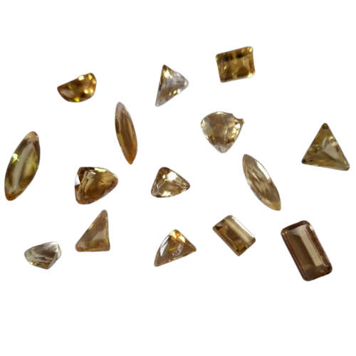Assorted Citrine cut stones, Assorted cut, 1-3ct