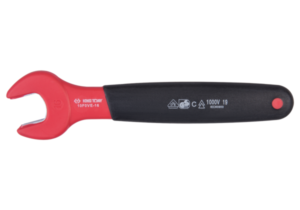 KING TONY VDE INSULATED OPEN END WRENCH 22MM | 10F0VE 22