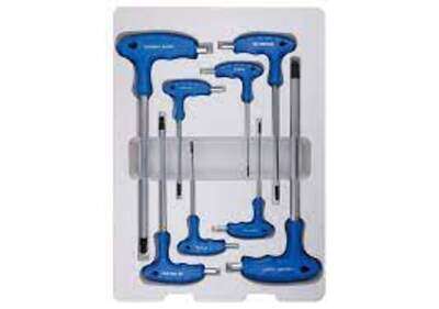 KING TONY ALLEN KEY SET 8PC L HANDLE BALL POINT 2 10MM | 22108MR