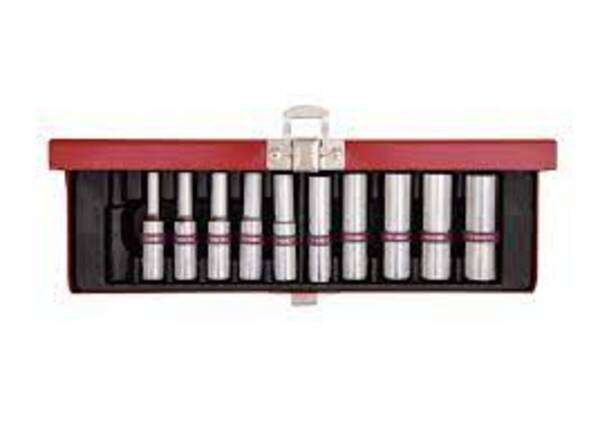 KING TONY SOCKET SET 1/4 IMPERIAL DEEP 5/32 1/2 | 2510SR