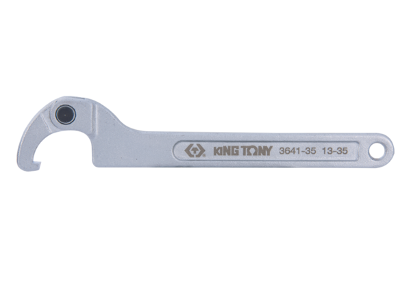 KING TONY WRENCH HOOK TYPE ADJUSTABLE 50 80MM | 3641 80