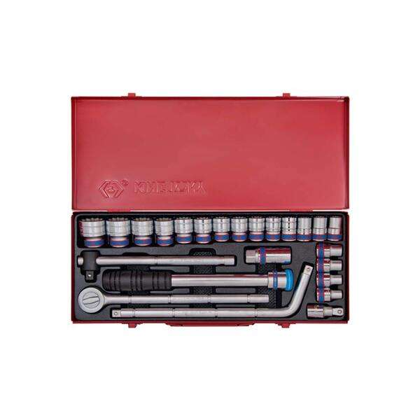 KING TONY SOCKET SET 24PC 1/2 10 32MM 12P | 4024MR