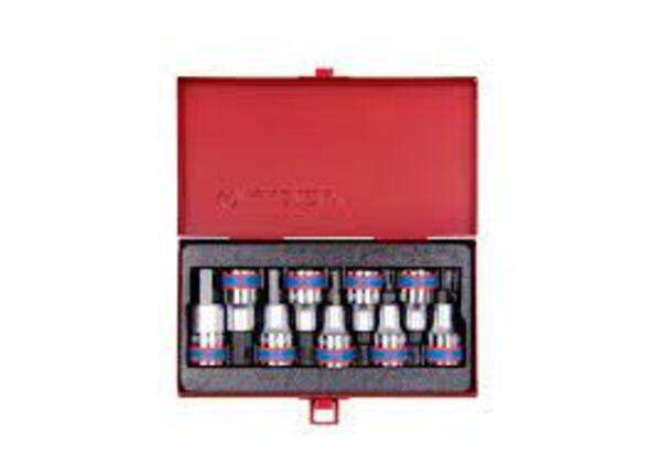 KING TONY SOCKET SET 9PC 1/2 HEX SET H3 H14 60MM | 4110PR