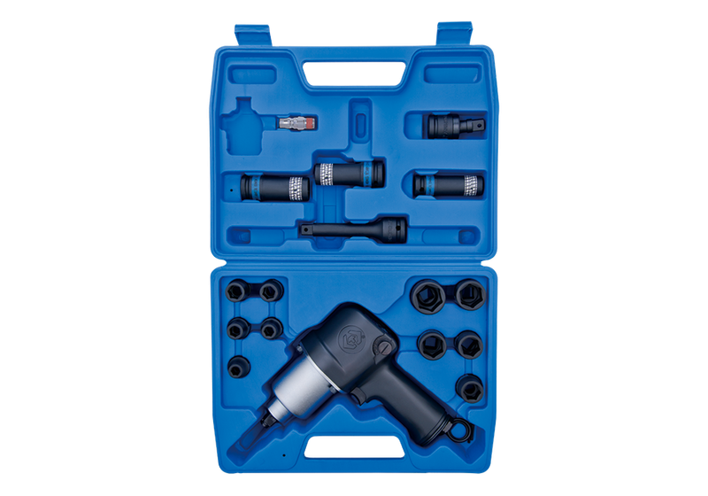 KING TONY  44116MP  21 PC. 1/2" DR. Impact Socket & Wrench Set
