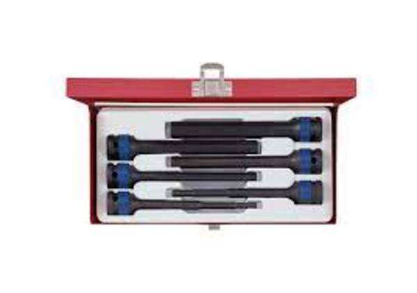 KING TONY SOCKET SET 6PC 1/2 IMPACT HEX 5 14MM | 4476MP