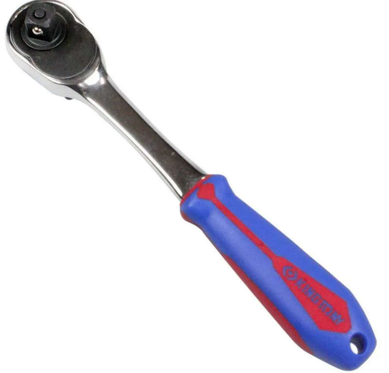 KING TONY RATCHET 1/2 REVERSIBLE 250MM | 4766 10G