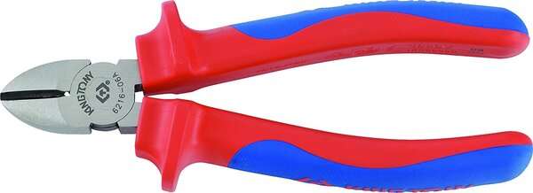 KING TONY PLIERS SIDE CUTTER 165MM VDE 1000V | 6216 06A