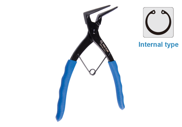 KING TONY  68HB-07L  Long Arms Internal Angled Circlip Pliers