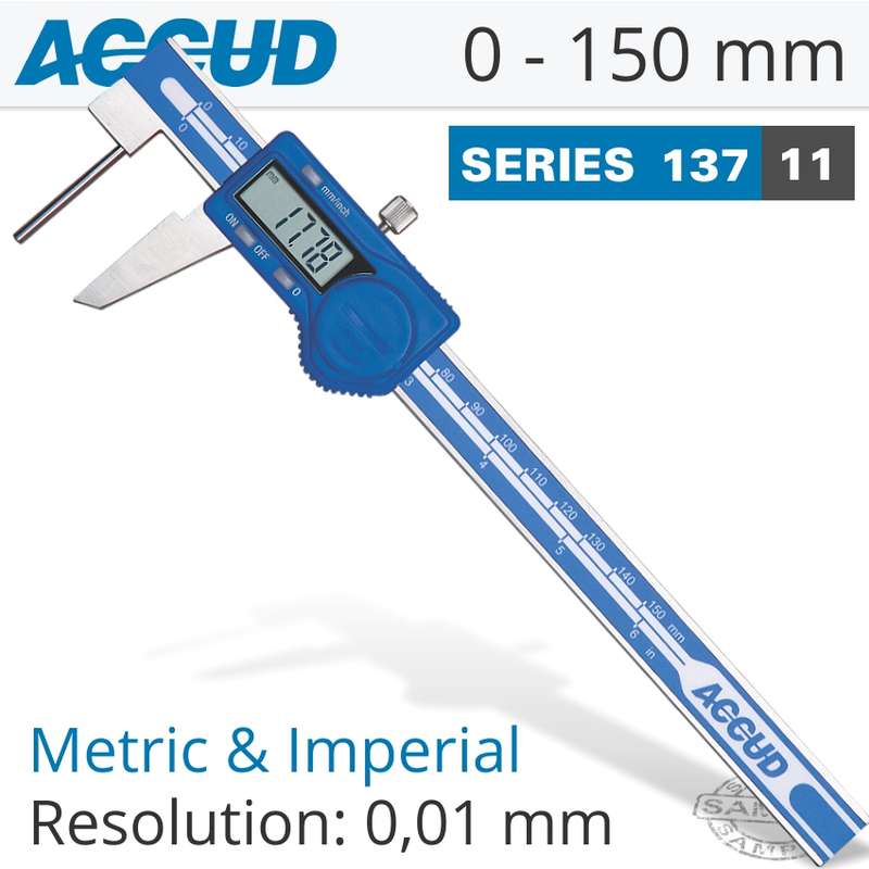 ACCUD DIG. TUBE THICKNESS CALIPER 150MM- AC137-006-11