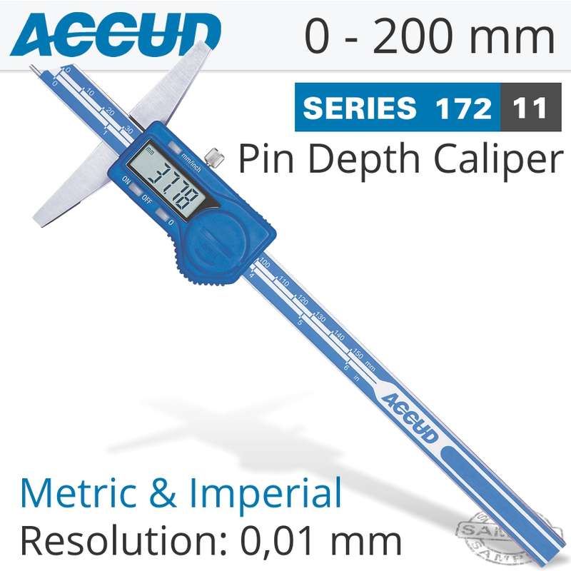 ACCUD DIG. CALIPER 200MM 0.03MM- AC172-008-11