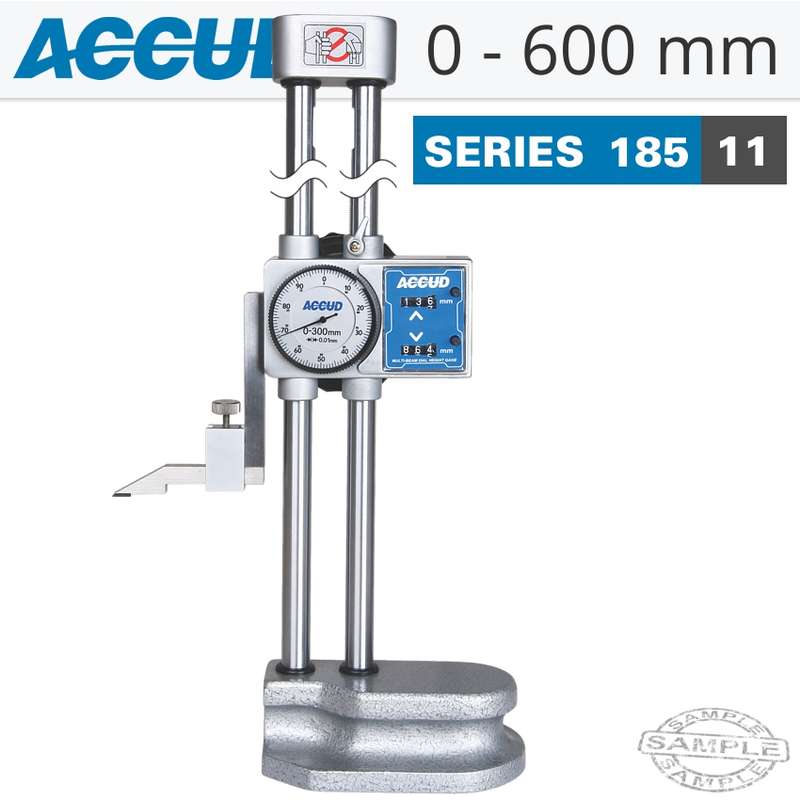 ACCUD DIG. HEIGHT GAUGE 600MM- AC185-024-11