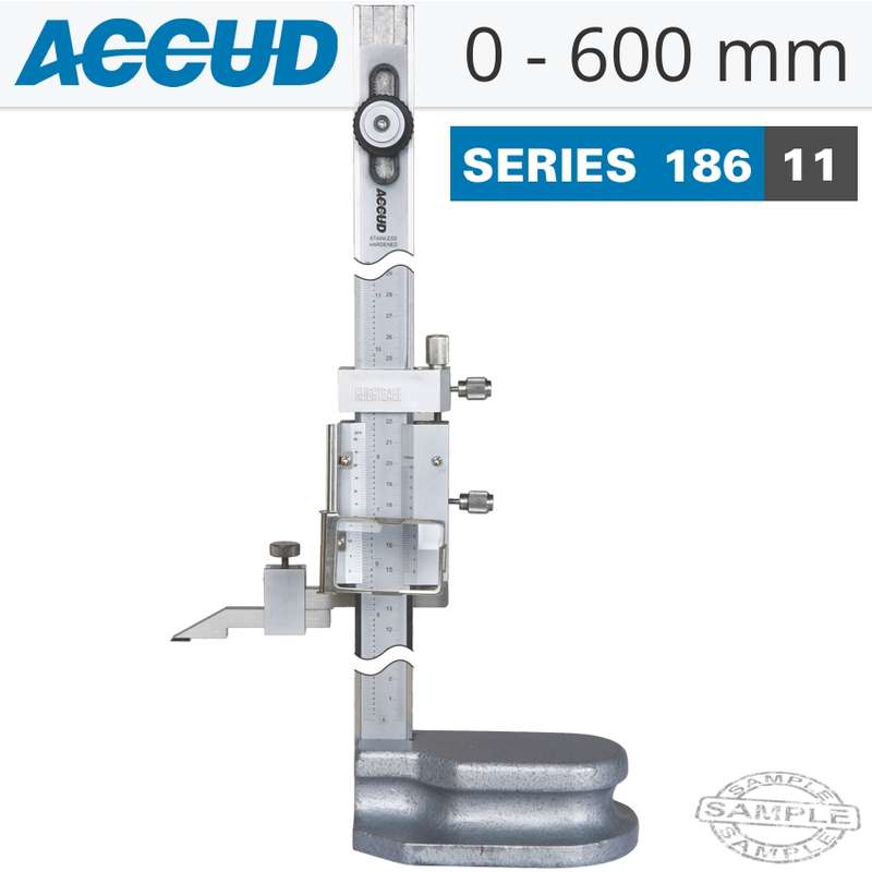 ACCUD VERNIER HEIGHT GAUGE 300MM- AC186-024-11