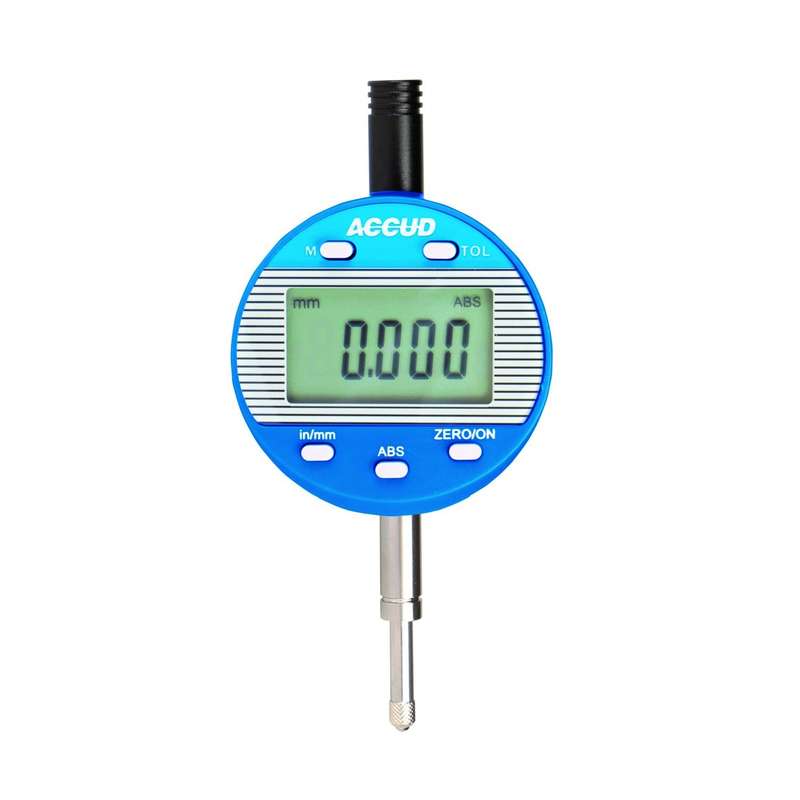ACCUS DIG. INDICATOR FLAT & LUG BACK 12.7MM 0.001MM/0.00005"- AC210-010-03