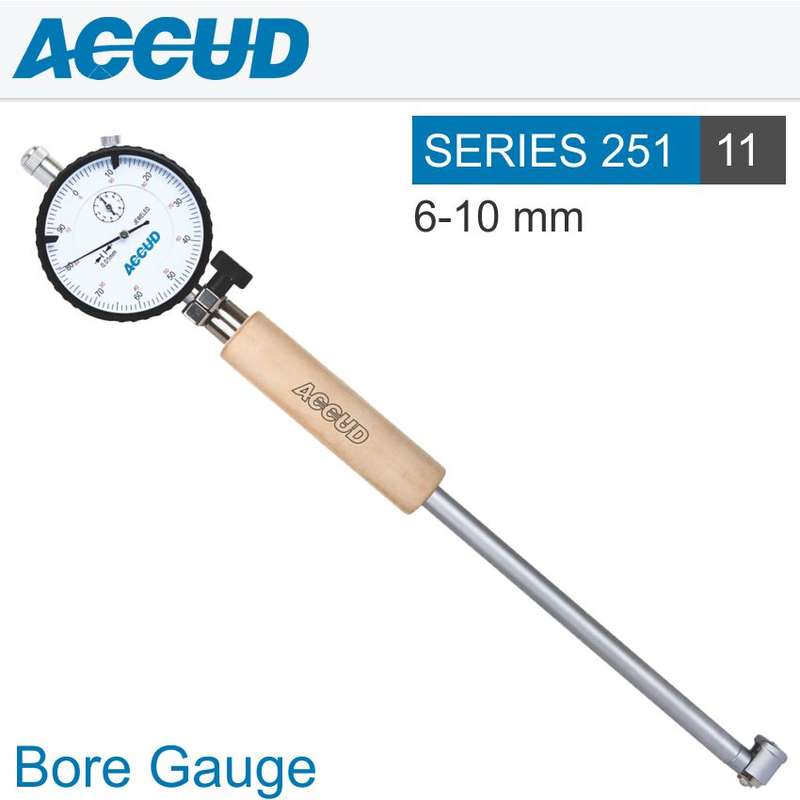ACCUD DIAL BORE GAUGE 6-10MM- AC251-010-11
