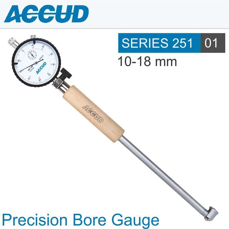 ACCUD DIAL BORE GAUGE 10-18MM- AC251-018-11