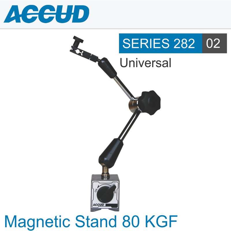 ACCUD UNIVERSAL MAGNETIC STAND 80KGF WITH FINE ADJUSTMENT- AC282-080-02