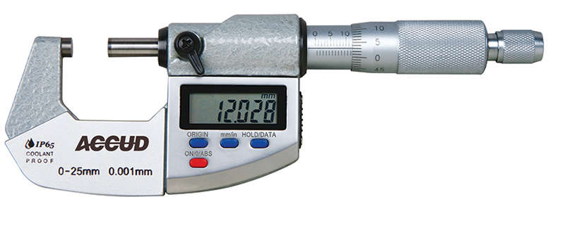 ACCUS DIG. OUTSIDE MICROMETER 75-100MM- AC313-004-01