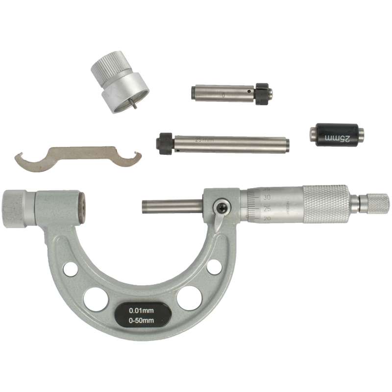 ACCUD OUTSIDE MICROMETER 50MM- AC325-002-01