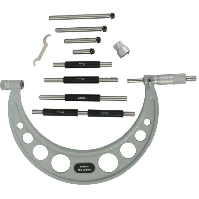 ACCUD OUTSIDE MICROMETER 100-200MM- AC325-008-01