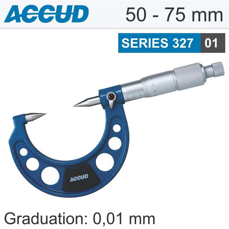 ACCUD POINT MICROMETER 30 50-75MM- AC327-003-01