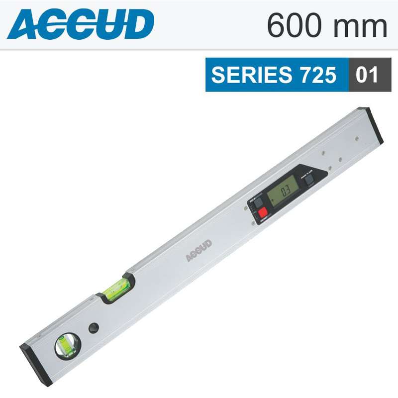 ACCUD DIGITAL LEVELER 360DEG 585X60MM- AC725-360-01