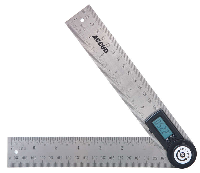ACCUD DIGITAL PROTRACTOR BLADE 200MM- AC821-008-01