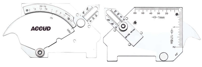 ACCUD WELDING GAUGE 7 X- AC975-025-01