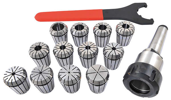 Optimum 15Pcs Collet ET ER25 1-16mm | B3441109