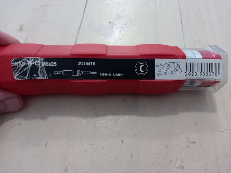 HILTI HKD-TE-CX M8x25 SETTING TOOL
