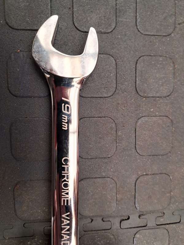 MASTERCRAFT REVERSIBLE RATCHET SPANNER 19mm