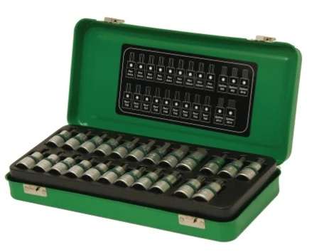 Micro-Tec 23Pcs Sockets Torx  Allen Key  Spline | MBS230