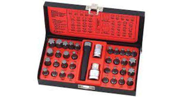 Micro-Tec 37Pcs Bit Set Hex 10mm | MBS370