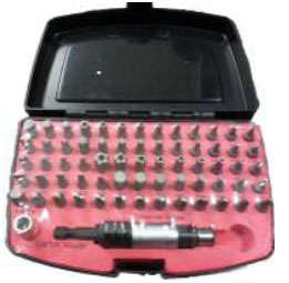 Micro-Tec 67Pcs Bit Set Power 1/4 | MBS670