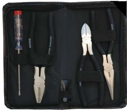 Micro-Tec 3Pcs Pliers Set 200mm  Pouch | MSU-800