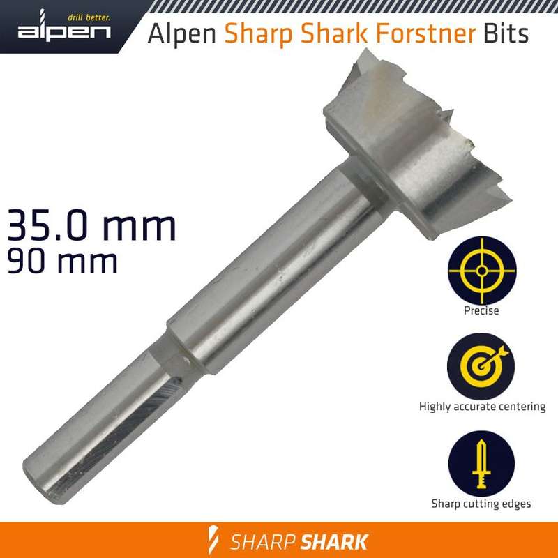 ALPEN - FORSTNER DRILL BIT SHARP SHARK 35MMALP239035