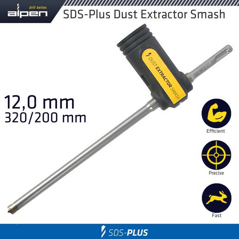 ALPEN - DUST EXT SMASH CONCRETE SDS 320/200 12.0ALP580012
