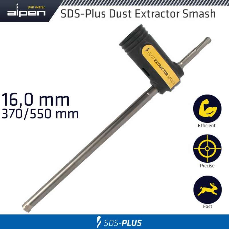 ALPEN - DUST EXT SMASH CONCRETE SDS 370/250 16.0ALP580016