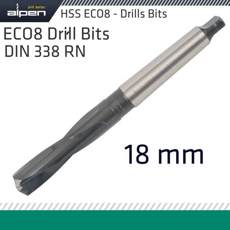 ALPEN - HARDOX HSS-ECO8 DRILL BIT 18.00MMALP832018