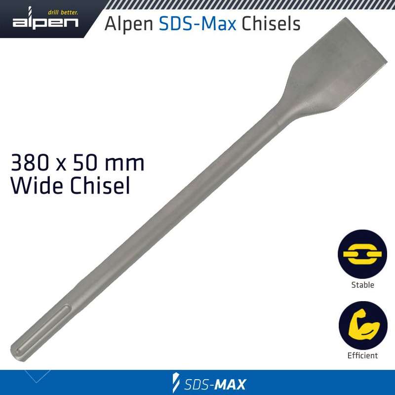 ALPEN - DEMOLISHER MAX WIDE CHISEL 380X50 SDS-MAXALP973002531