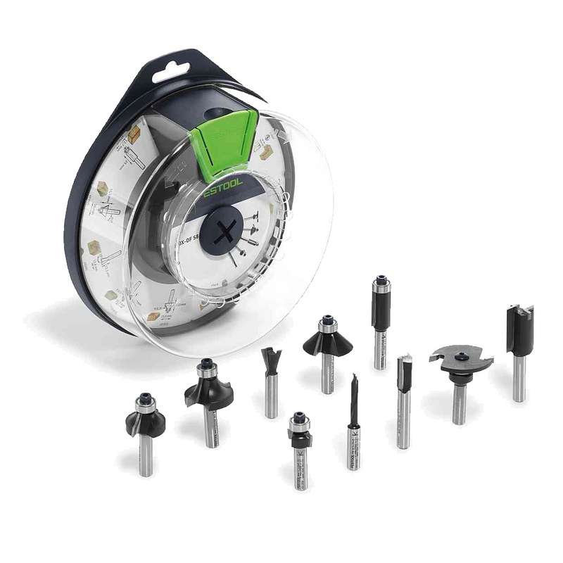 FESTOOL ROUTER BIT BOX BOX-OF HW S8 MIX - FES498979