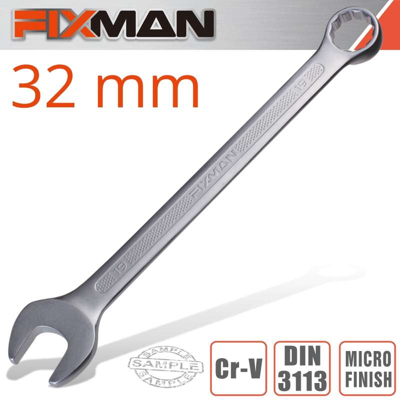 FIXMAN COMBINATION SPANNER 32MMX370MMFIX B0225